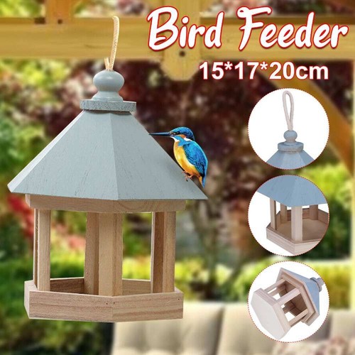 Classic wooden feeding bird - classic,