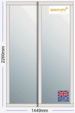 Spacepro 2 Door Shaker Dove