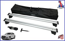 GENUINE AUDI Q5 2017-2022 ROOF RACK CROSS BAR BARS INC.BAG 80A860019 NEW