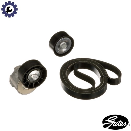 Vribbed belt set - belt, k136pk1070