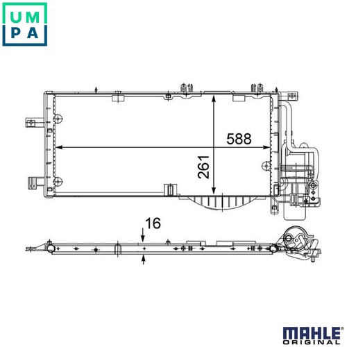 Condenser air conditioning - condenser,