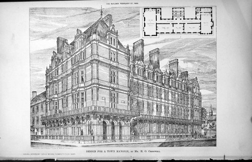Old print plans - print, design