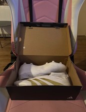 Men’s White And Gold adidas