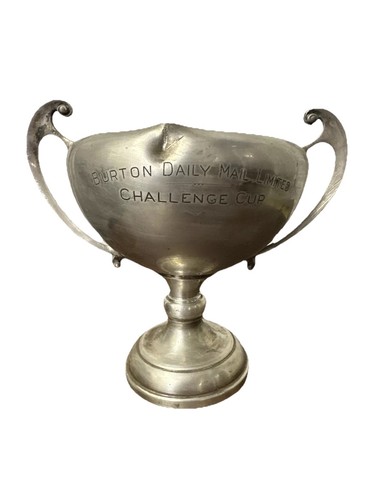 Trophy silver plate vintage - trophy,