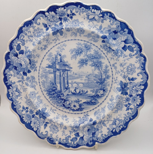 Victorian blue white - victorian, blue/white
