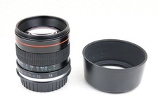LIGHTDOW ? CANON EF FIT 85mm f1.8 MANUAL FOCUS PRIME LENS - USED CONDITION