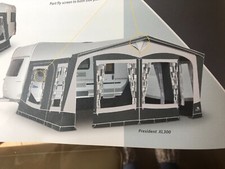 Dorema President XL300 Size 15 1000-1025cm SUN CANOPY