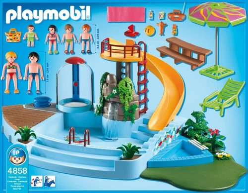 Playmobil water park pool - ,