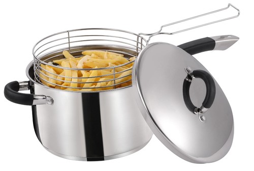 Stainless steel deep frying - deep,