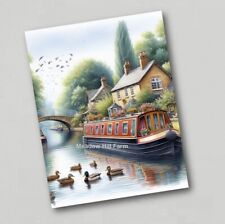 Fridge Magnet Canal Barge Narrow Boat British Waterways (13)