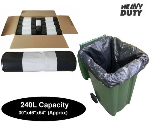 Black heavy duty wheelie - black,