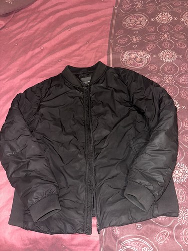 Mens black bomber jacket - mens,