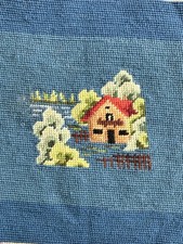 Antique Needlepoint Tapestry
