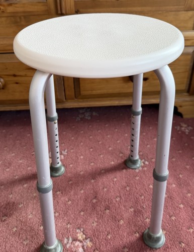 Adjustable shower stool - adjustable,