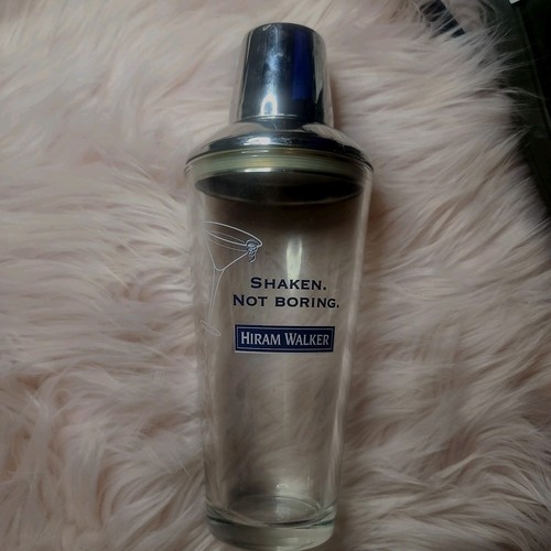 Cocktail shaker hiram walkers - hiram,