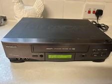 Hitachi F545E VHS Video Recorder Player – Tested Working No Remote Control