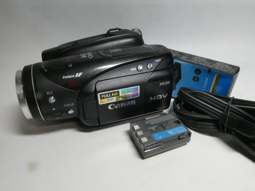 Canon hv30 hdv - hdv, full