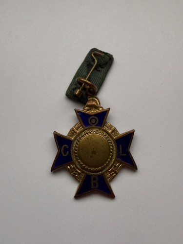 Church lads brigade medal - church, medal.