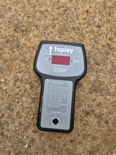 Tapley ebm brake testing - tapley,