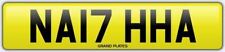 NATHAN CAR REGISTRATION NA17 HHA NUMBER PLATE NATHANS REG NO FEE 2017 ON NATH A