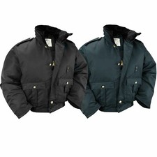 Bomber Insulated Army Military Jacket NYPD Style Padded Winter Security Coat