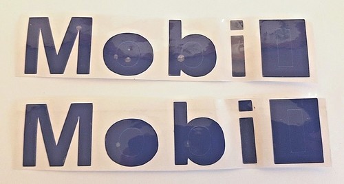 St084 blue mobil - stickers, for