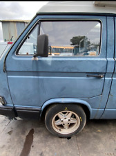 VW T25, NSF DOOR WITH GLASS & HANDLE, 1990, KEY 18