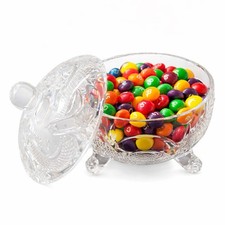 Glass Sweet Bowl with Lid