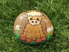 Hand Painted Highland Cow
