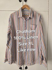 Chatham Mens Striped Shirt