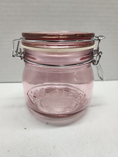 Pink kilner round clip top - pink,