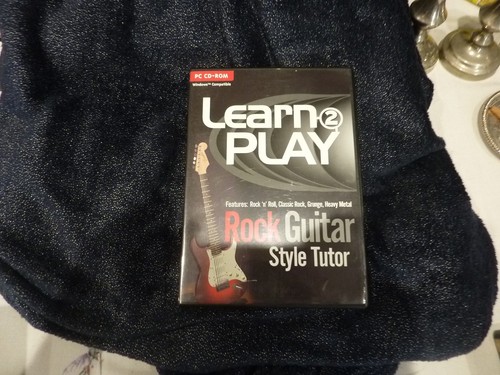Learn play rock guitar - play,