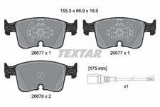 FRONT BRAKE PAD SET DISC BRAKE