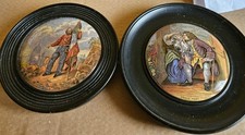 Prattware potlids bargain - potlids, a