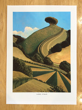 'Lucketts', an original print by Cornish artist Jo March