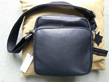 Debenhams Mens Black Leather