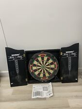 Winmau SFB Dart Board & Scoreboard Cabinet - Black Man Cave Pub