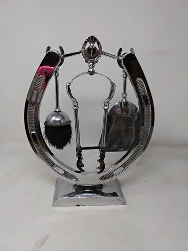 Vintage chrome horse - vintage,