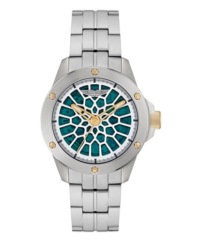 Aston martin silver mens - silver,