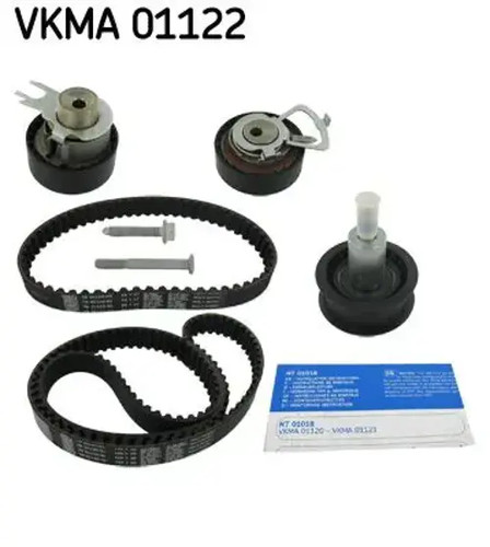 Timing belt kit with - , rounded
