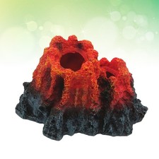  Aquarium Volcano Ornament