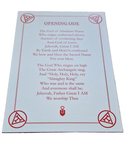 Royal arch opening closing - arch,