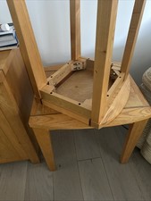 Nest Of Two Oak Side Tables Solid Wood