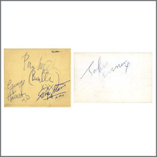 The Beatles 1963 Autographs On