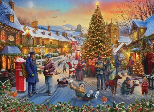 Falcon christmas cheer jigsaw - falcon,