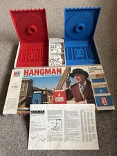 Vintage MB Games Hangman Board