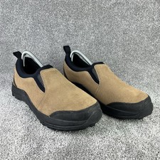 Cotton Traders Men's Caramel Suede Loafers Slip on Shoes - UK Size 9