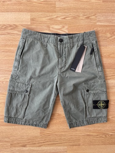 W32 green stone island - stone, cargo