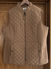 Joules Women’s Minx Quilted Gilet Size 20  Colour Tan 