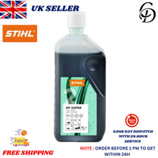 Stihl Genuine Green 07813198053 HP Super 2-Stroke Engine Oil(with Measures)1Ltr.